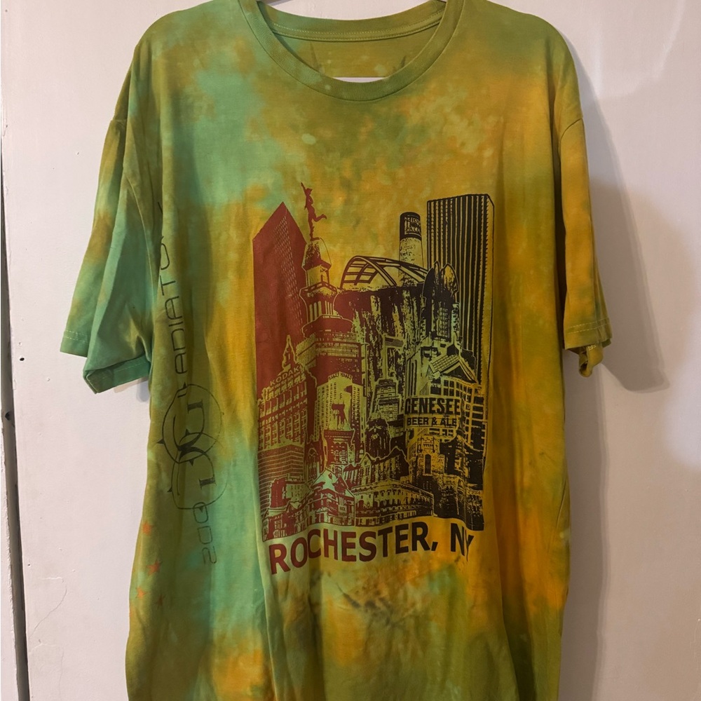 Tie-Dye Rochester Graphic T-Shirt